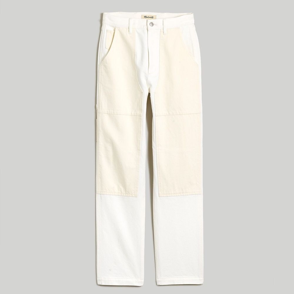 Madewell NWT Straight Jean: Two-Tone Workwear Edition Size 26 Perfect Vintage